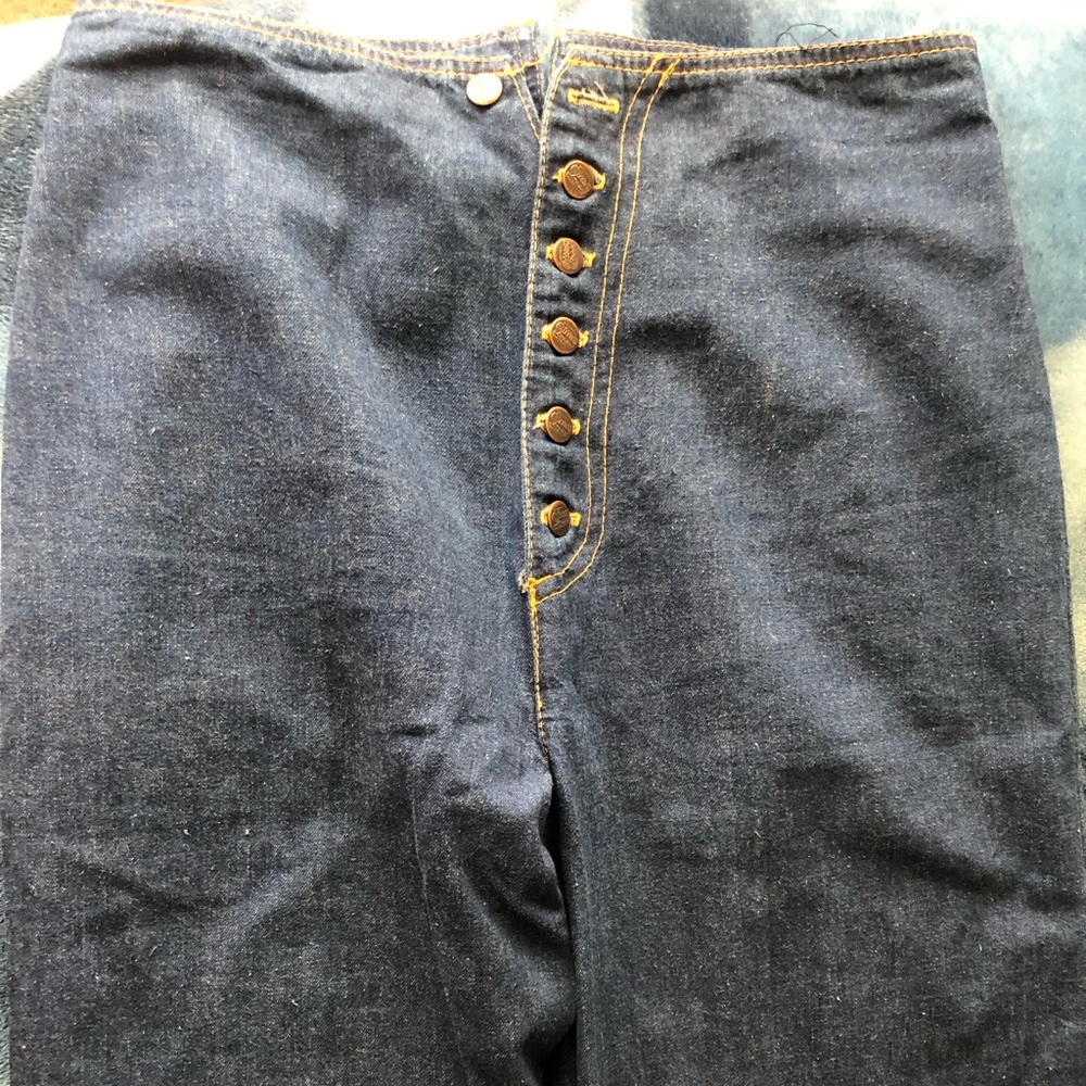 Chemin de Fer Tuxedo Jeans bell bottoms